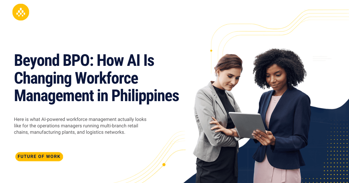 Beyond BPO: How AI Is Changing Workforce Management in Philippine Retail, Manufacturing, and Logistics