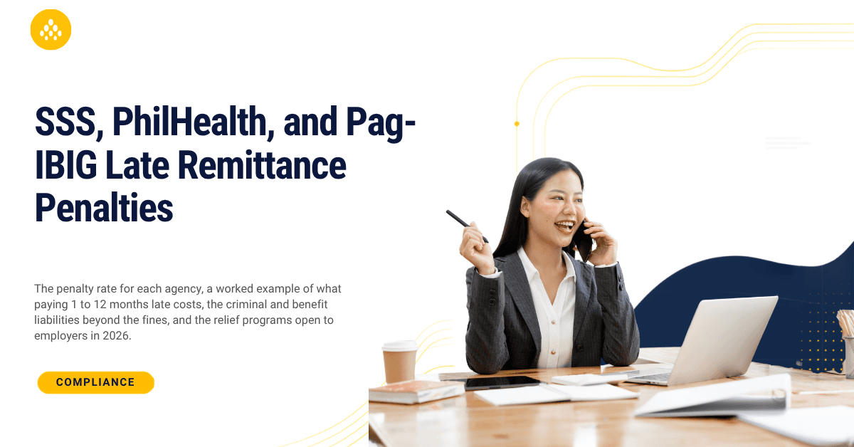 SSS, PhilHealth, and Pag-IBIG Late Remittance Penalties: What They Actually Cost You
