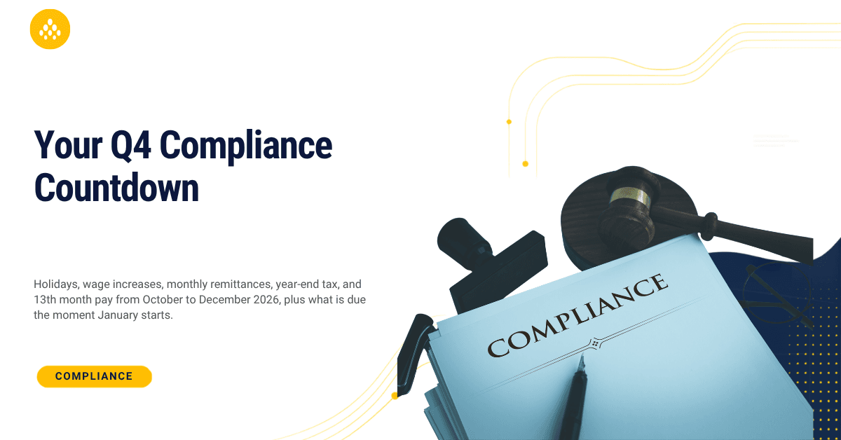 Your Q4 Compliance Countdown: Every Payroll Deadline Between Now and December 24